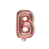 Golden balloon, creative layout, decorations, 16inch, gold and silver, pink gold, English letters