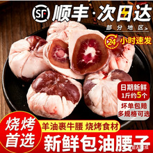 冷冻包油腰羊油包牛腰子非原油羊腰烤腰子烧烤食材顺丰包邮