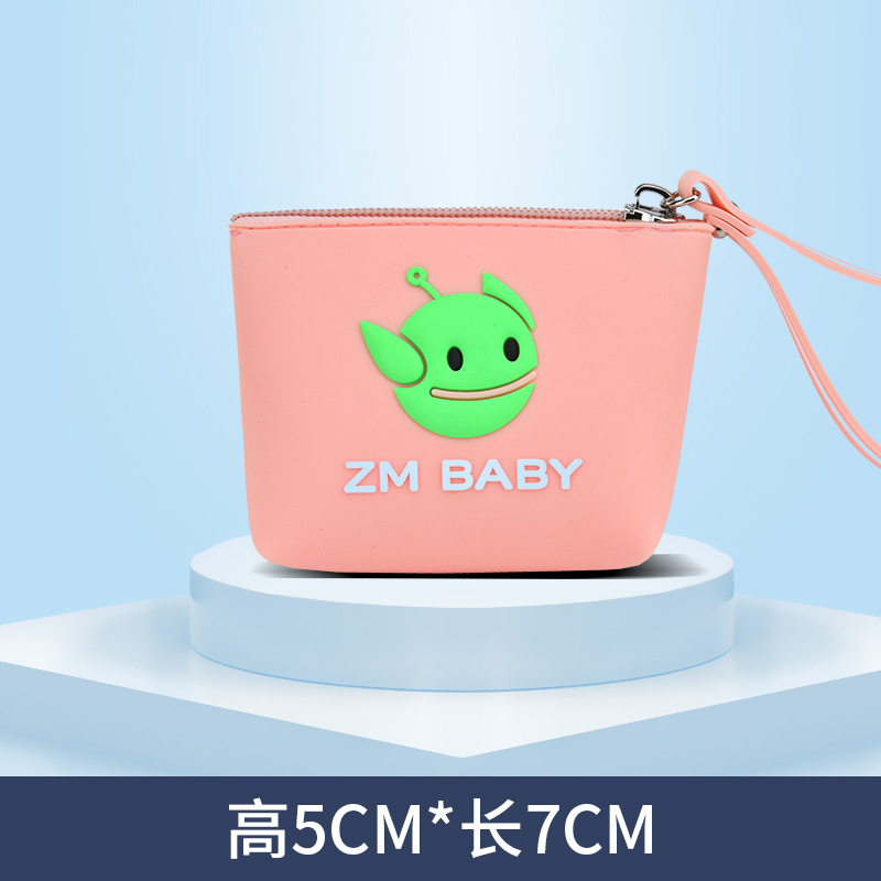 Bolsa para niños de dibujos animados lindo embrague pequeña billetera bolsa de almacenamiento monedero estudiante de escuela primaria ahorro bolsa pequeña logotipo imprimible