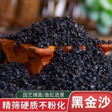 厂家批发黑金沙黑亮砂黑金刚沙地坪磨料水族造景装饰用