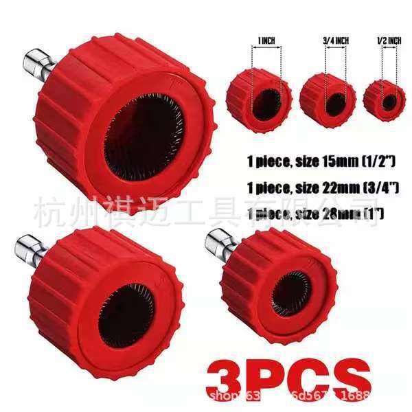 Tube Brush Pipe Cleaning Brush Cleaning Copper/Bronze/Brass Pipes and Welded Pipes with Stainless Steel Wire Bristles Pile