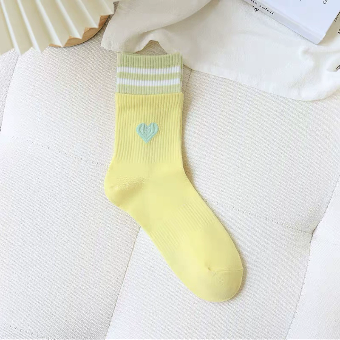 Спортивные носки милые Knee Socks - средняя длина, восемь вариантов цветов
