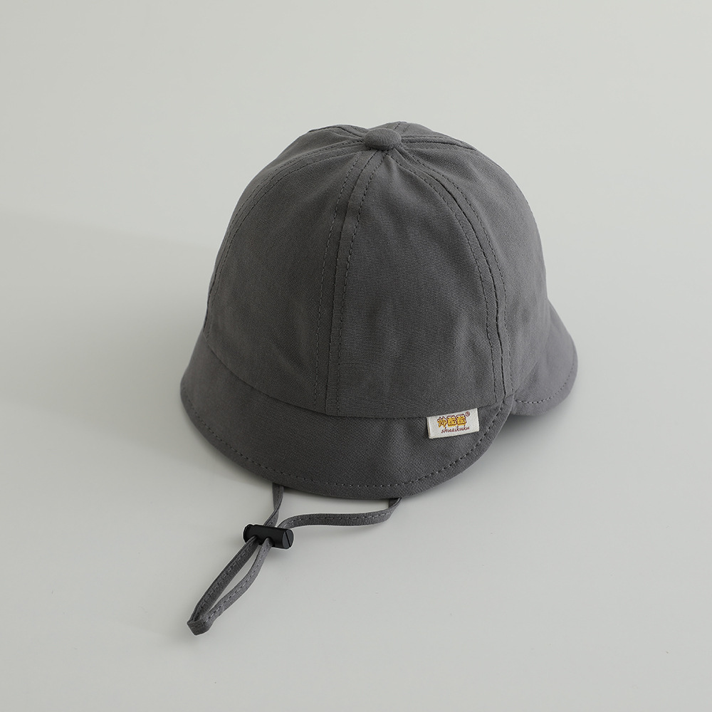 Sombreros para bebés primavera y otoño nuevo algodón para niños sombreros solares sombreros pescadores sombreros para bebés sombreros de boca de pato sombreros