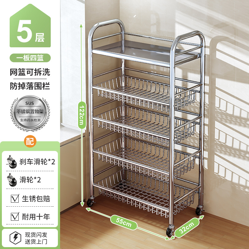 Estante de libros móvil de estilo medieval estante de suelo sala de estar contra la pared integrado armario de almacenamiento multicapa almacenar carro pequeño