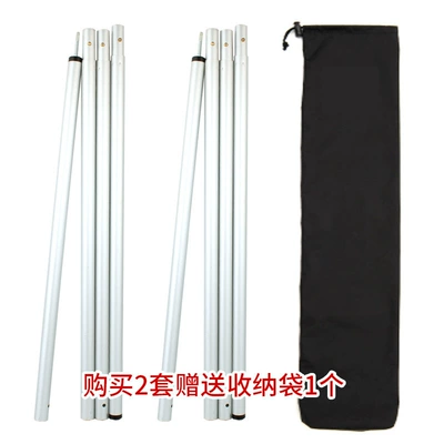 Çadırlar Alloy Canopy Lightweight Heightened Bold - silver-24-m-2-pack-delivery-and-storage-bag-default-item