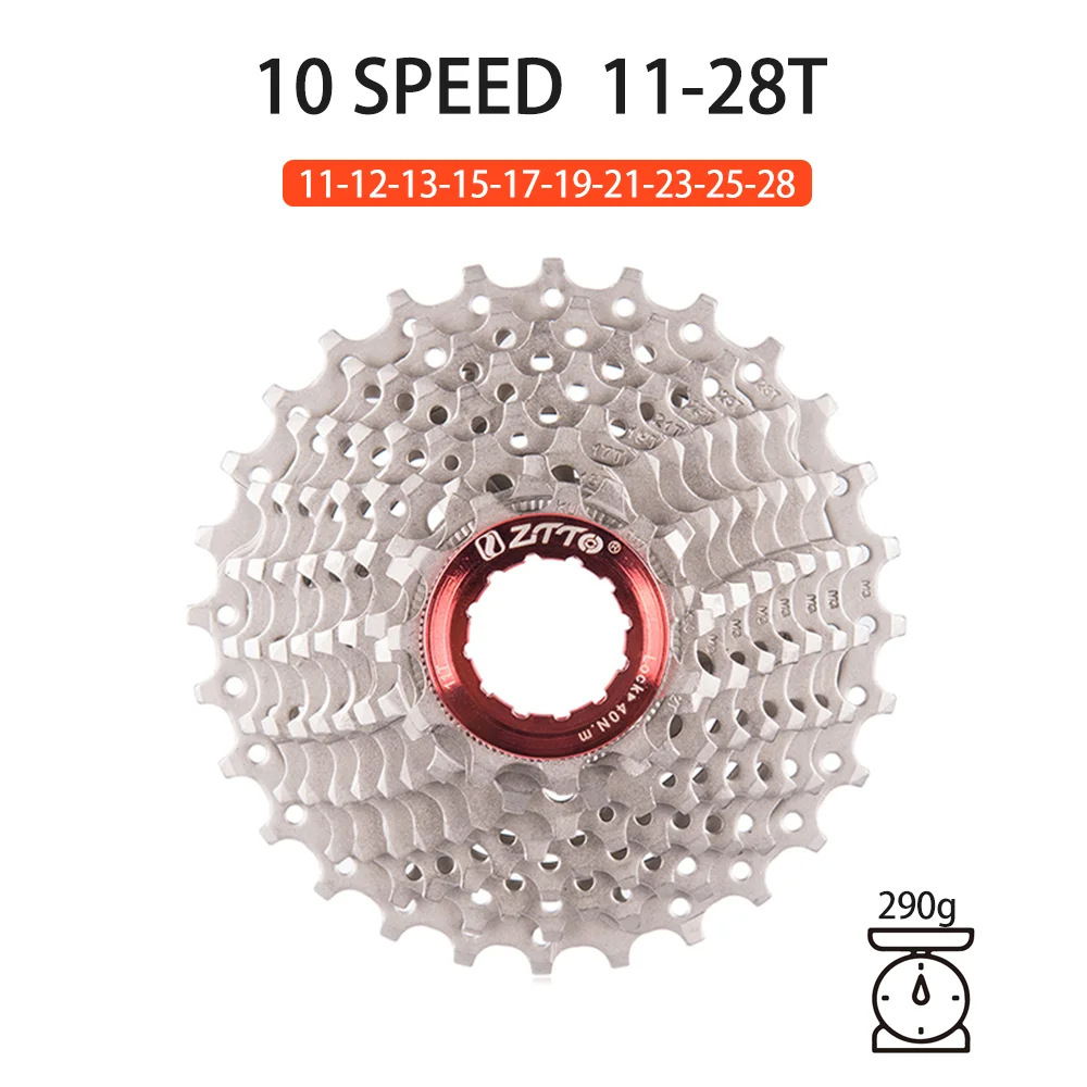 10 velocidades 28T plata