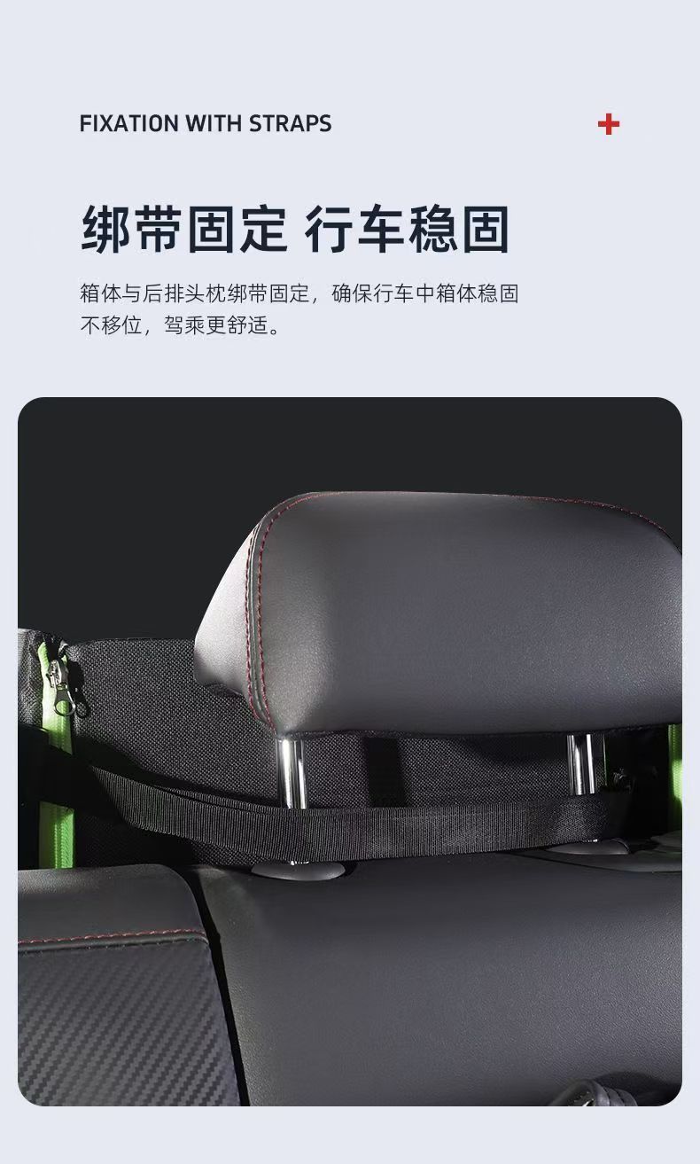 Car-Mounted Folding Bicycle Storage Box for the Trunk, Suitable for Parking Spaces, Car Loading, and Storage