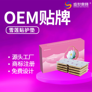 Factory Direct Sales of Women's Intimate Care Snow Lotus Patches, Brand-Name Maintenance and Care Pads, Boxed Wholesale