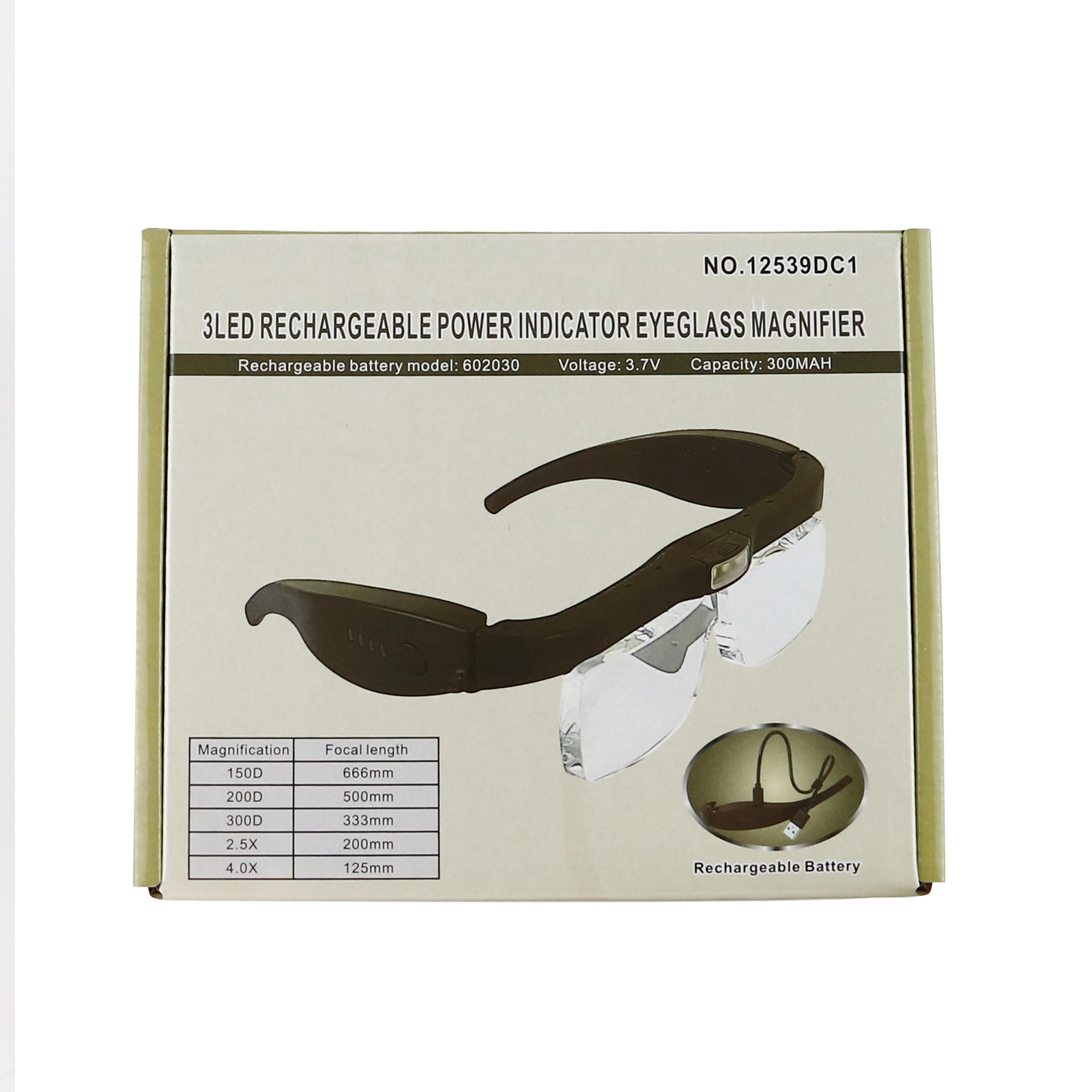 头戴眼镜式放大镜