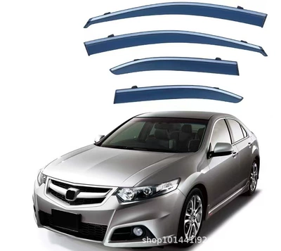 Suitable for Honda Accord car window rain shield ACCORD 2008-2015 Window visor (Rain shield) - accord-cu-2008-2015-japaneseeuropean-version-pc-with-silver-edge-window-sunshade-4-pieces