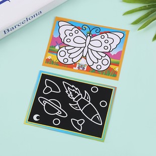 �羳����С̖�ιή�DIY�ֹ���ͨ��ɫ�ή��� ��ͯ�μ��ιο��F؛