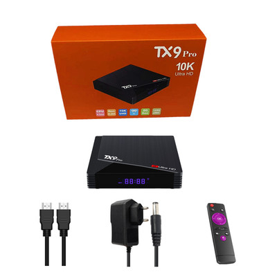 TX9 Pro TV SET -Top Box Android TV Box Dual -Frequency 5GWIFI Custom 8+128Gbandroid13