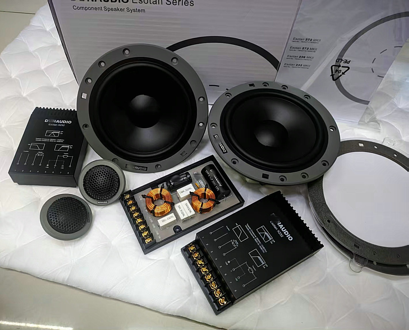 Danish Dynaudio ESOTAN 232 MKⅡ two-way tweeter and subwoofer upgrade modification kit