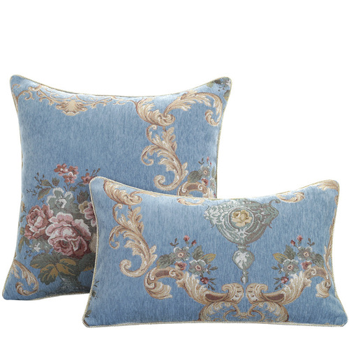 Factory direct supply of European style pillowcases, chenille pillows, large backrests, office cushions, sofa pillowcases, wholesale