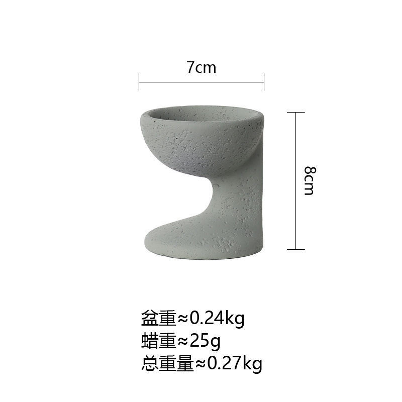 キャンドルカップキャンドル容器空のカップアロマキャンドルカップロマンチックな香りのお土産ギフトメーカー直販クリエイティブセメント|undefined