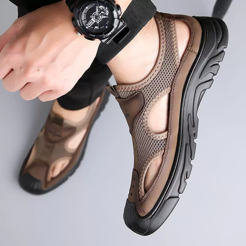 Summer beach breathable sandals, soft sole