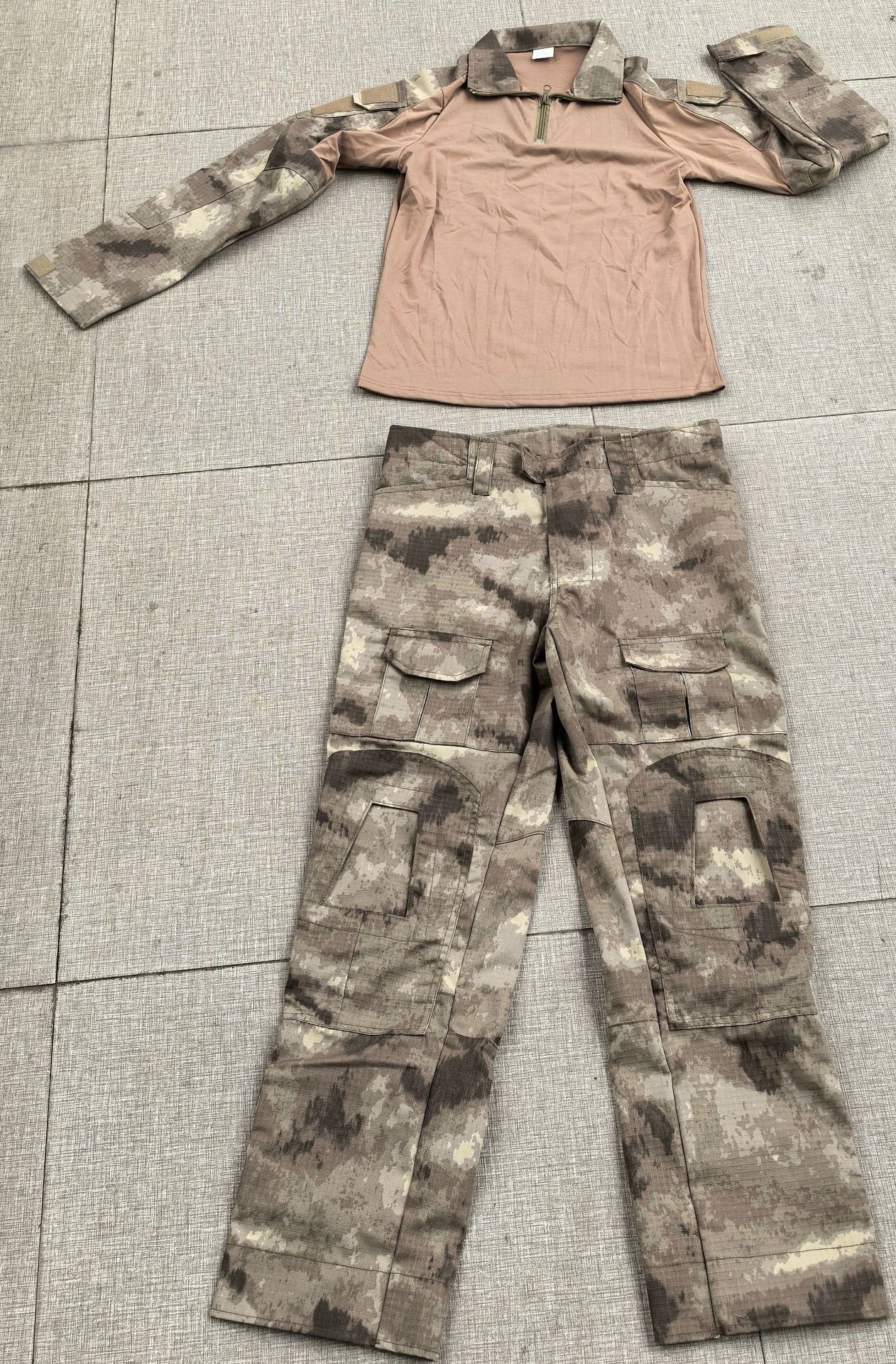 Shanxing G2 Rana Trajes de entrenamiento para hombres manga larga estilo americano al aire libre anti-desgaste trajes físicos de combate a incendios trajes tácticos transpirables