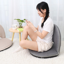 椭圆懒人沙发榻榻米折叠飘窗休闲椅卧室家用宿舍床上可折叠小沙发