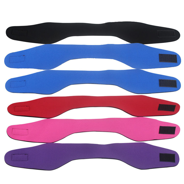 Cross-border neoprene swimming ear protection headband, elastic non-slip yoga fitness sports headband, breathable and sweat-absorbing headband