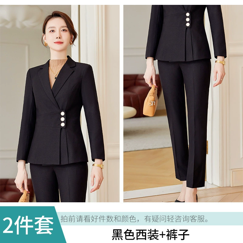 Autumn overall for hotel, classic suit jacket