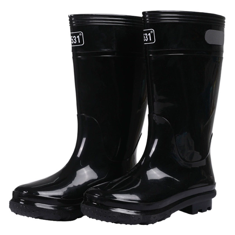 3531 высокие резиновые сапоги для мужчин и женщин 1906 утолщенные сапоги для защиты труда рыболовная Автомойка водонепроницаемая обувь