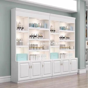 Product Display Cabinet, Beauty Salon Display Cabinet, Manicure Display Cabinet, European Style Cabinet, Nail Salon Shelf, Cosmetics Container