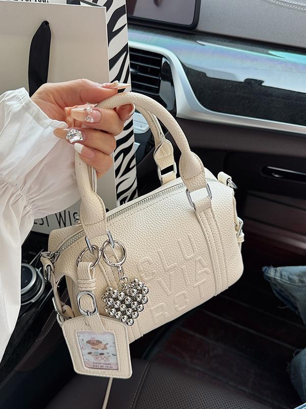 Nicho de tendencia, bolsos de mano de alta calidad, bolsos de mano de mujer 2025, bolsos de Boston nuevos, bolsos de mochila retro versátiles