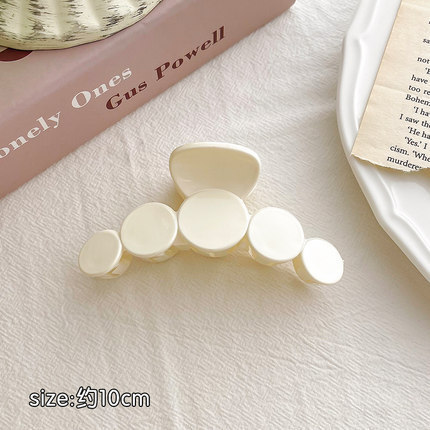 Internet celebridad clip de metal grande clip de tiburón japonés y coreano elegante temperamento espalda Cabeza pelo agarre de alto grado horquilla tocado