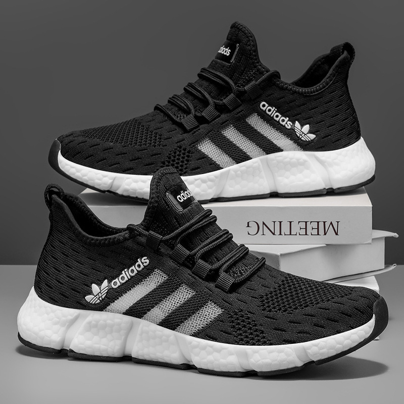 Adidas 2026 New Casual Men's Shoes, Breathable Mesh Lightweight Sports Shoes, Soft Sole Shock-Absorbing Running Shoes, Versatile and Trendy Adidas 2026 New Casual Men's Shoes, Breathable Mesh Lightweight Sports Shoes, Soft Sole Shock-Absorbing Running Shoes, Versatile and Trendy