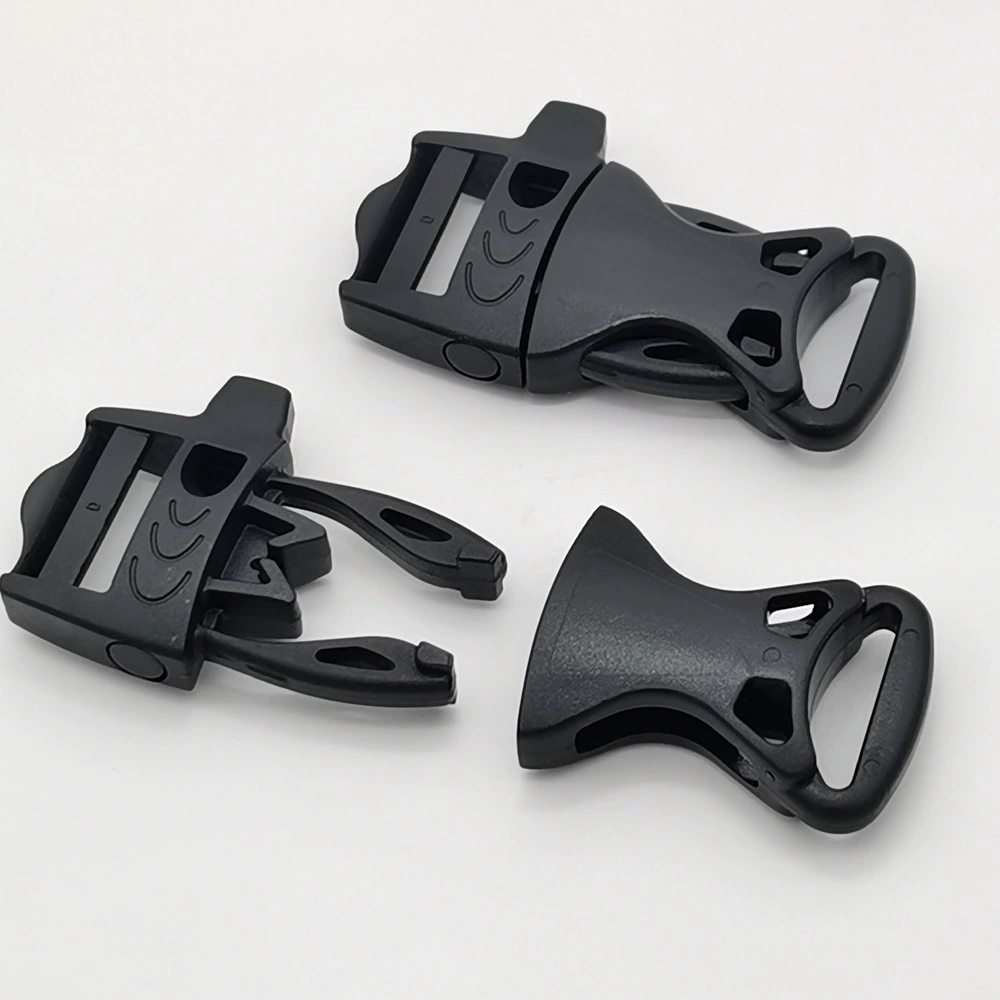 Plastic whistle, life jacket with clasp, bag accessory, travel backpack, 20mm