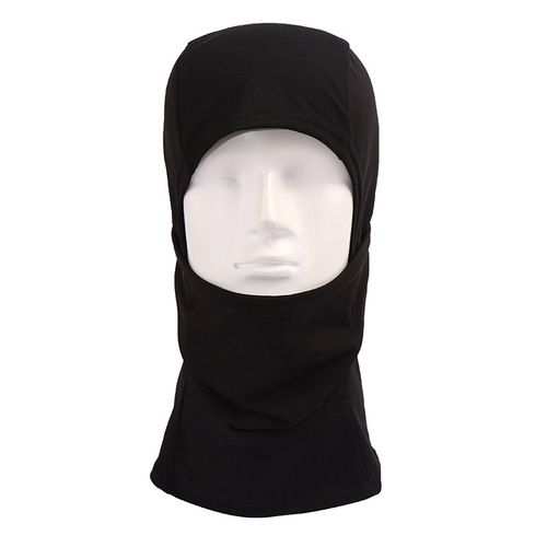 Cross-border winter outdoor cycling cold-resistant warm face mask windproof hat solid color beanie multifunctional face cover CS headgear