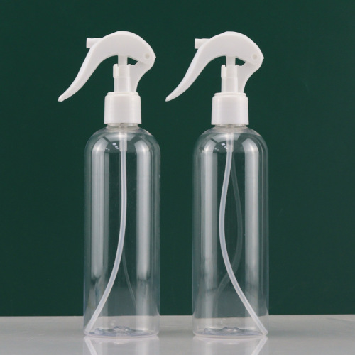 Wholesale plastic spray bottle 300ml handheld gardening watering can alcohol disinfectant water spray bottle