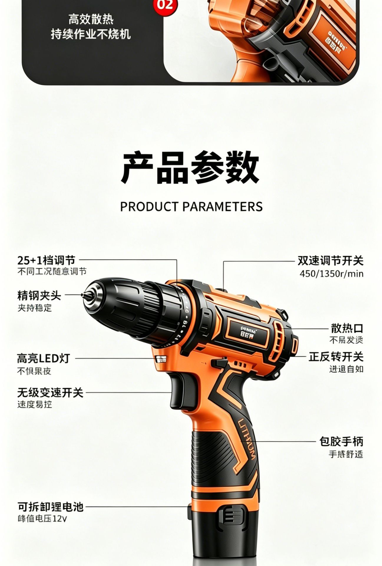 电钻工具箱家用工具套装多功能五金电工维修组合车载电钻收纳全套