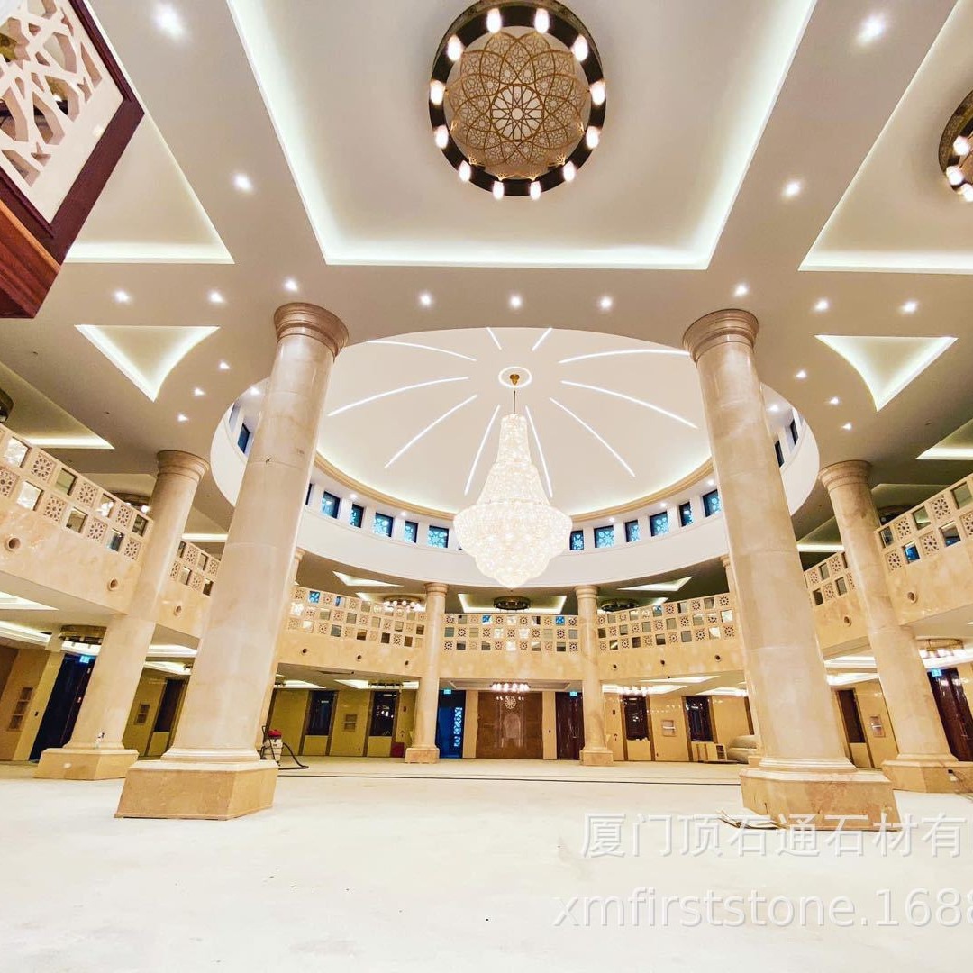 大理石复合马赛克板顶石通生产克丽玛夹层板装饰酒店墙砖纹石材