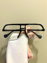 A 28628 Oversized Double Bridge Sunglasses ̫���� �羳ŷ