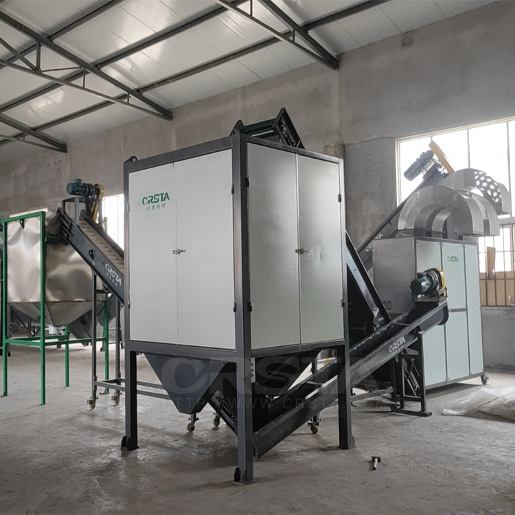 PP塑料点滴瓶碎料胶塞杂质分选机，点滴瓶片去杂胶头分离机