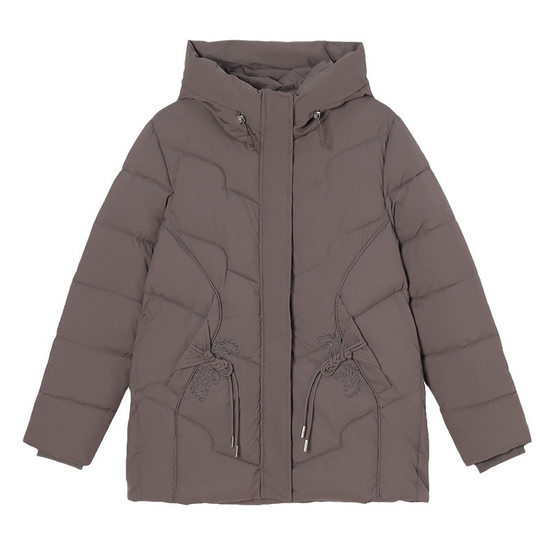 2024 nueva ropa de algodón de madres, ropa de algodón de gran tamaño suelta, abrigo de invierno, chaqueta de algodón gruesa, moda