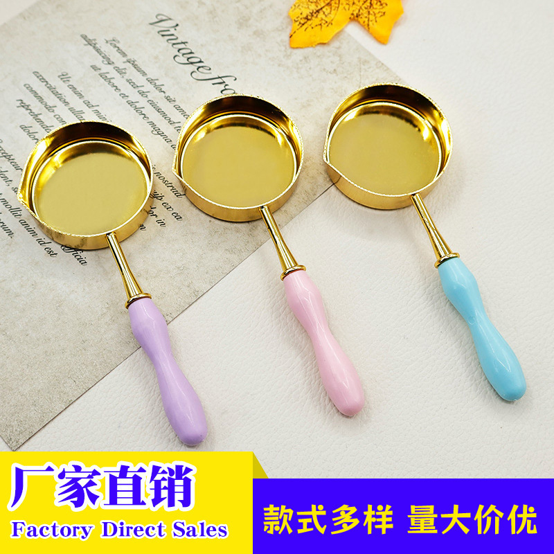 Paint spoon manufacturers wholesale DIY hand-kneaded Le flat spoon paint seal accessories jelly wax special spoon Paint spoon manufacturers wholesale DIY hand-kneaded Le flat spoon paint seal accessories jelly wax special spoon