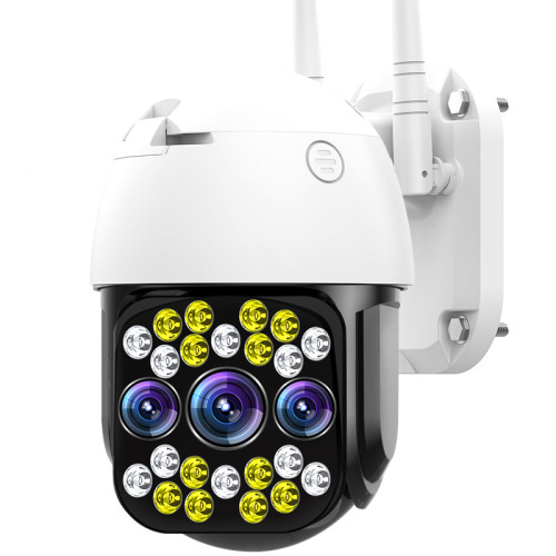 Portable 4G Wireless IP Camera with 360-Degree Panoramic Outdoor Dome WiFi High-Definition Monitor Outdoor Surveillance System