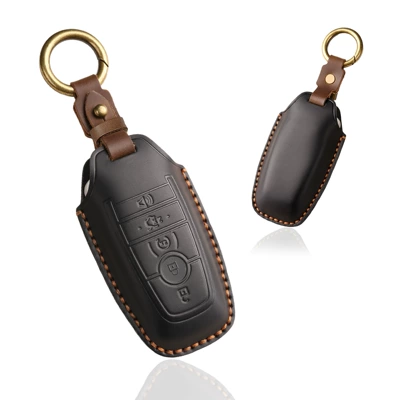 Edge Leather Shell Pure Handmade Car key bag