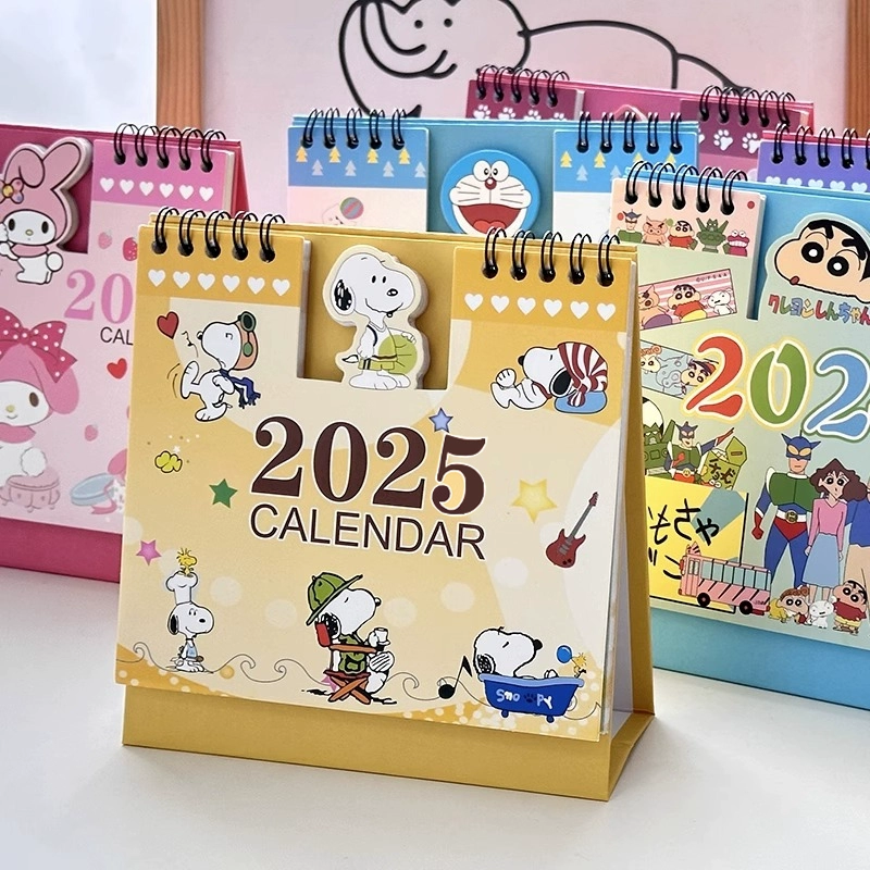 Календари на стол Cartoon cute, годы 2025 и 2024