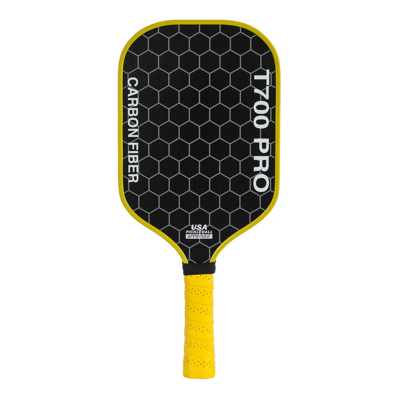 T700 тканый матовый углеродное волокно, пиклбол с шершавой поверхностью, УФ-печать, 16 мм пластина