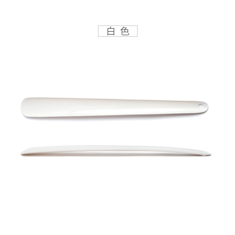 En stock suministro de 40cm de plástico largo zapato extractor zapato bomba hogar largo zapato-usar dispositivo auxiliar imprimible marca zapato-dispositivo de elevación