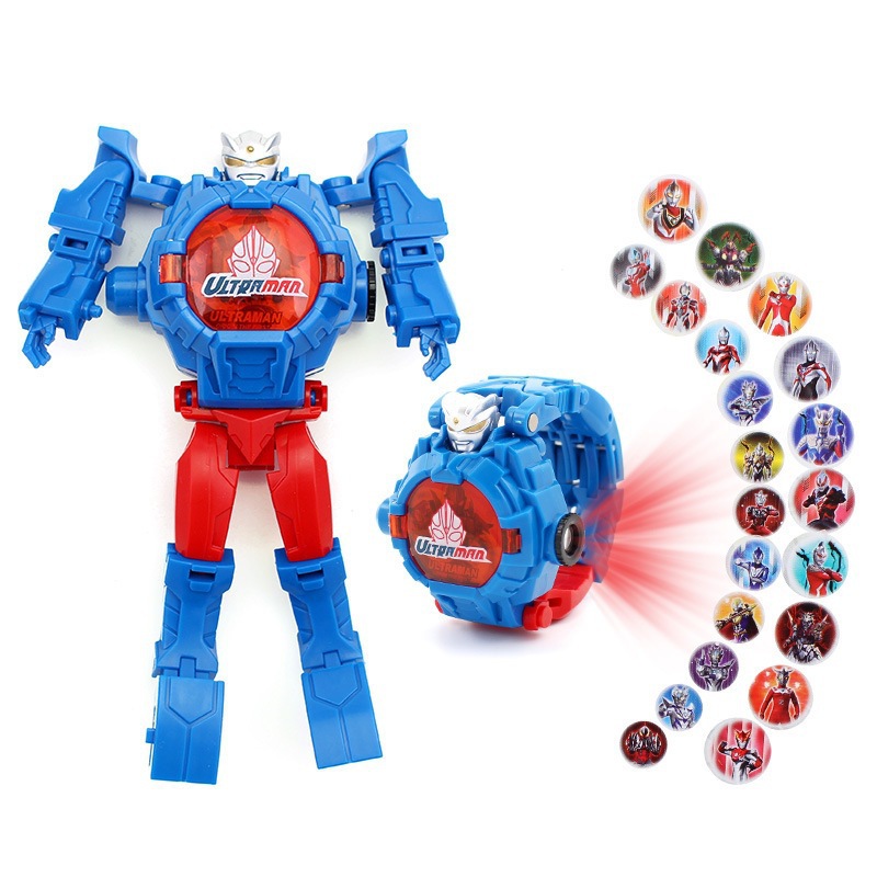 Ultra, blue transformer, watch