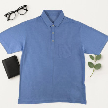 加工定制夏季翻领男式针织棉涤透气抗皱POLO衫宽松polo夏季短袖