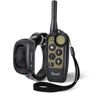 Factory direct Amazon pet dog charging remote control electric shock bark stop dog training collar (KT689