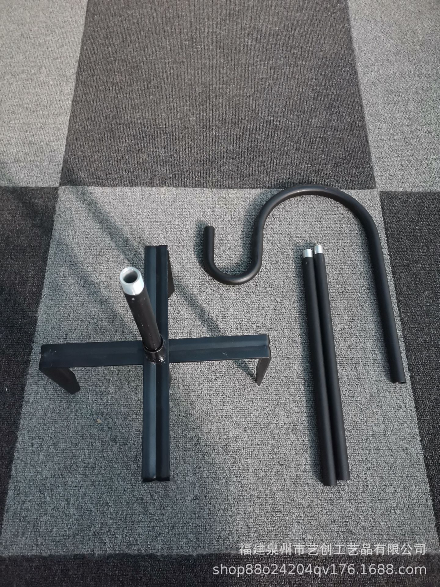 16管径加粗加厚牧羊钩户外钩子跨境热销牧羊勾五脚铁艺挂钩花盆勾