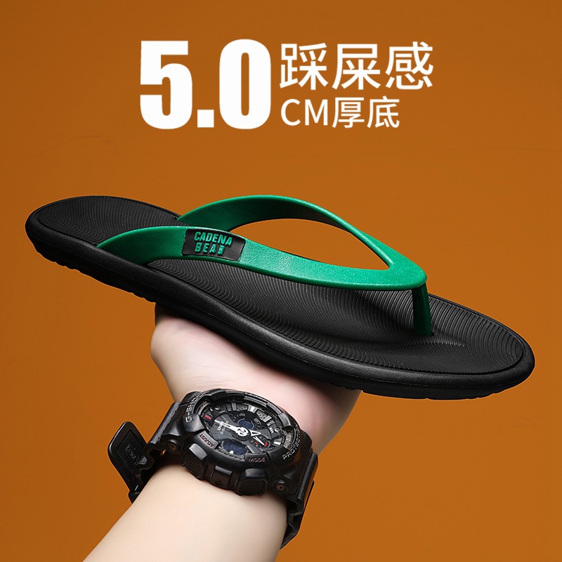 Verano hombre slippery slipper