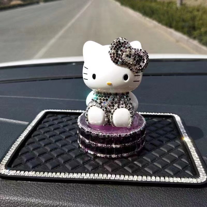 Artículo creativo de la chica del mar adornos de automóviles perfume encantador ángel perfume de automóvil perla base de diamante perfumado perdurable