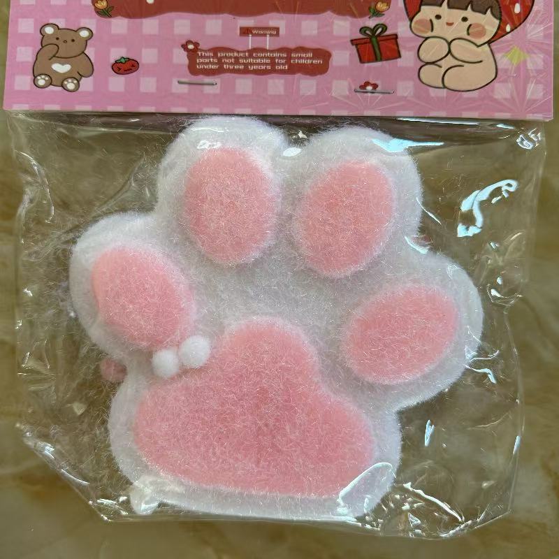 猫の爪のつまみの楽しみの卸売りの減圧のおもちゃの大きいサイズのシリカゲルの猫の爪のつまみの楽しみの泥の感の高い顔の値の解凍の神器|undefined